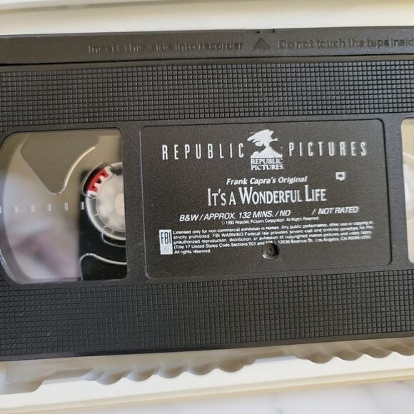 Classics vhs video cassette bundle Little Rascals Varieties Its A Wonderful Life - Picture 6 of 7